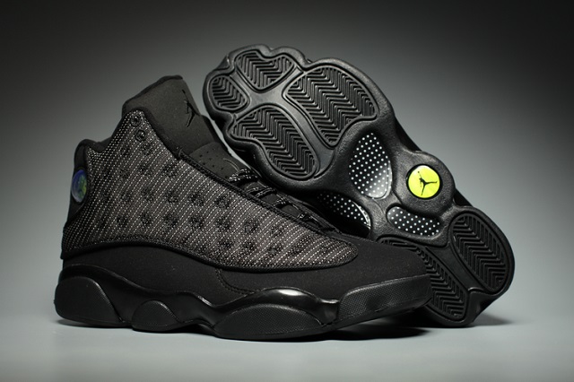 Women Air Jordan 13 Retro Black Cat [Women Jordan Shoes 13 29]